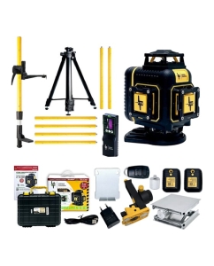 Купить Профессиональный лазерный уровень LT L16-360F + штатив 4.8м + тренога 1.5м Усиленная + приемник (отражатель) лазерного луча L16-360F/4,8м/1,5-УС/ОТР в E-mobi