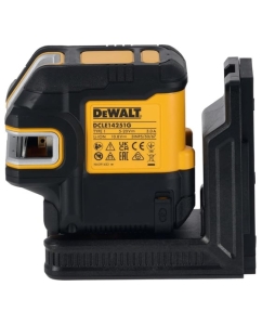 Купить Аккумуляторный лазерный нивелир DEWALT DCLE14251GB, 10.8В, зеленый луч, 45м, со встроенной АКБ, в чехле DCLE14251GB-XJ  в E-mobi
