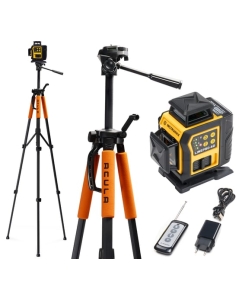 Купить Комплект Профессиональный лазерный уровень INSTRUMAX LINEPRO 4D BAZA SET + Штатив (для лазерного уровня, усиленный, подъемный механизм, ¼ дюйма) ACULA STAND 1700 IM0213 в E-mobi