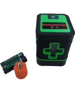 Купить Линейный лазерный нивелир TOOLAS куб 2 луча зеленый луч 00000014062  в E-mobi