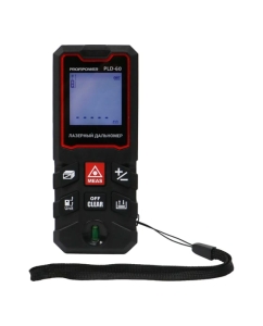 Купить Дальномер лазерный Profipower 60 метров PLD-60 E0268 в E-mobi