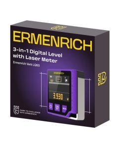 Купить Цифровой уровень с лазерной рулеткой («3 в 1»)  Verk LQ60 Ermenrich 86260  в E-mobi