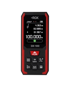Купить Лазерный дальномер RGK DX-100 723382 в E-mobi