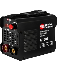 Купить Аппарат электродной сварки QUATTRO ELEMENTI A 160i 160А, электроды до 4.0мм, дисплей 922-579 в E-mobi