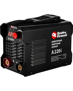 Купить Аппарат электродной сварки QUATTRO ELEMENTIA 220i 220 А, электроды до 4.0 мм, дисплей 922-609 в E-mobi