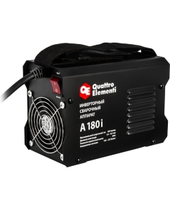Купить Аппарат электродной сварки QUATTRO ELEMENTI A 180i (180 А, электроды до 4.0 мм, дисплей) 922-586  в E-mobi