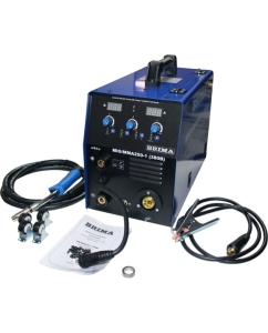 Купить Сварочный полуавтомат инверторный Brima MIG/MMA 250-1 380В моноблок ЦБ-00000040 в E-mobi