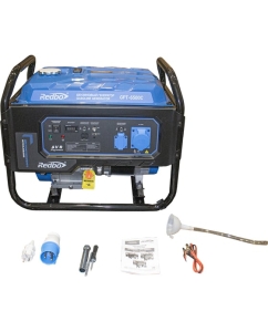 Купить Бензиновый генератор Redbo GPT-6500C (5.0 кВт./5.5 кВт.,ручной стартер) 30190 в E-mobi