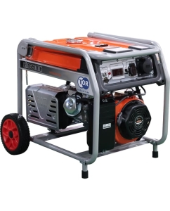 Купить Генератор бензиновый TOR KM9500HA 7,0 кВт 220В с АВР, электростартером и колесами 1049609 в E-mobi