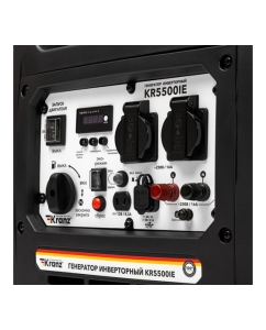 Купить Генератор инверторный KRANZ KR5500IE, 5,5кВт, 230В, 10л, закрытый корпус, электростартер KR-16-1146  в E-mobi