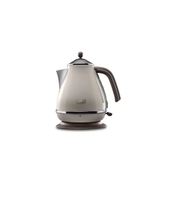 Купить Чайник электрический Delonghi IconaVintage 1.7 л черный, коричневый  в E-mobi