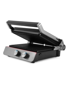 Купить Электрогриль DOMFY Metal DSM-EG502 серебристый; черный  в E-mobi