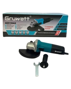 Купить Угловая шлифовальная машина Gruwatt УШМ сетевая 900вт регулировка оборотов AG5152AX в E-mobi