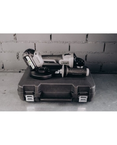 Купить Угловая шлифмашина аккумуляторная Debever с бесщёточным двигателем, 125 мм, 20В, 3000 -10000 об/мин, 2,2 кг; в компл. АКБ 4,0 а/ч; з/у 2,0 а/ч DBE-9322BKIT  в E-mobi