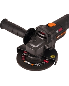 Купить Угловая шлифмашина бесщёточная аккумуляторная WORX 125мм, 20В, без АКБ и ЗУ WX814.9  в E-mobi