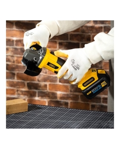 Купить Бесщеточная угловая шлифмашина DELI аккумуляторная DC602Z (Без АКБ и ЗУ, диск 125мм, 3 скорости, картон) 162785  в E-mobi