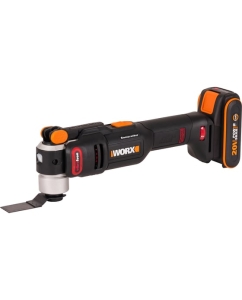 Купить Реноватор аккумуляторный бесщеточный WORX 20В, 2Ач х1, ЗУ 2А, кейс WX698 в E-mobi