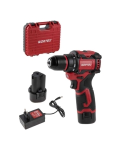 Купить Аккумуляторная дрель-шуруповерт WORTEX BD 1213-1 Dli в чем. 12В, 40Н*м, 2х2А*ч, БЗП 10 мм ЦЗ-0282071790 в E-mobi