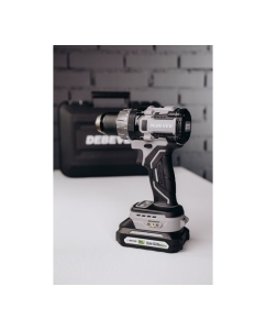 Купить Дрель-шуруповерт аккумуляторная Debever бесщеточная, 85Nm, 20+3, 13мм, 20В; в компл. АКБ 2,0 а/ч; з/у 4,0 а/ч DBE-7332CKIT  в E-mobi