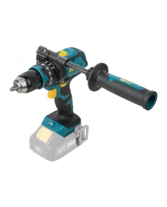 Купить Дрель-шуруповерт аккумуляторный FIT бесщеточный 20,0 В, 0-500/2000 об/мин, 100 Нм, рез. накл., коробка 79907 в E-mobi