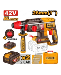 Купить Аккумуляторный перфоратор INGCO 42В 4,5 Дж, б/щ (2) INDUSTRIAL CRHLI422882  в E-mobi