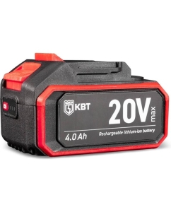 Купить Аккумулятор КВТ 20В, 4.0Ач, Li-Ion B20-Li40A серия ПРОФИ 104543 в E-mobi