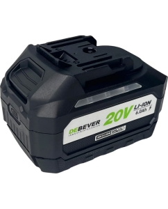 Купить Аккумулятор DeBever li-ion; 20В; 6,0 а/ч DBE-B2060 в E-mobi