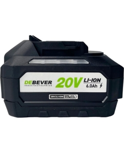 Купить Аккумулятор DeBever li-ion; 20В; 6,0 а/ч DBE-B2060  в E-mobi