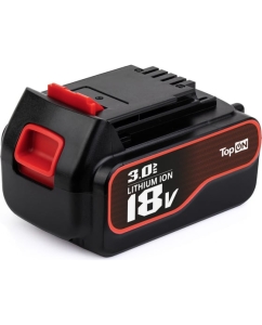 Купить Аккумулятор для Black &amp; Decker TopON 18В, 3.0Ah, Li-ion PN: BL4018-XJ TOP-BD-18-3.0  в E-mobi