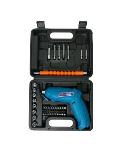 Купить Аккумуляторная отвертка AktiTool CS136 в кейсе с набором бит и головок( 3,7В, 1500 mAh) 101200 в E-mobi