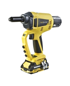 Купить Пистолет заклепочный Hanskonner аккумуляторный 18ВS (2.4, 3.2, 4.0, 4.8 мм), 2х2Ач, ЗУ HRG18PRO в E-mobi