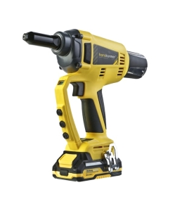 Купить Пистолет заклепочный Hanskonner аккумуляторный 18ВS (2.4, 3.2, 4.0, 4.8 мм), 2х2Ач, ЗУ HRG18PRO  в E-mobi