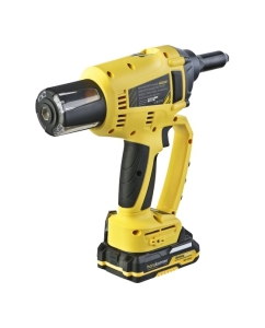 Купить Пистолет заклепочный Hanskonner аккумуляторный 18ВS (2.4, 3.2, 4.0, 4.8 мм), 2х2Ач, ЗУ HRG18PRO  в E-mobi