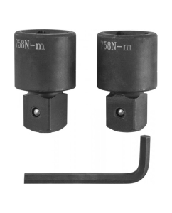 Купить Редуктор усилитель крутящего момента Мультипликатор 3/4 758 Нм F, 1 2500 Нм М Jonnesway T096801 49757  в E-mobi