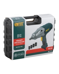 Купить Гайковерт электрический FIT710 Вт, 3300 об/мин, 4950 уд/мин, 500 Нм, БС щеток, рез. накл., 2,5 кг , коробка 80128  в E-mobi