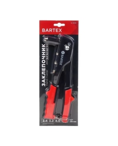 Купить Заклепочник BARTEX 240 мм, 2.4-3.2-4-4.8 мм, ручной, , GL-101/HR2095 162140  в E-mobi