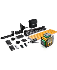 Купить Комплект профессионального лазерного уровня INSTRUMAX LINEPRO 3D BAZA Set+многофункциональная штатив-штанга ACULA STAND 3800 MAXIMUM SET (2АКБ) IM0208_К2 в E-mobi