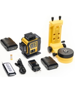 Купить Профессиональный лазерный уровень INSTRUMAX LINEPRO 4D Professional SET (2АКБ) IM0176_К2 в E-mobi