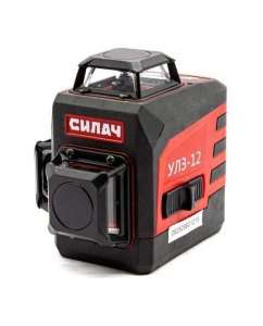 Купить Уровень лазерный СИЛАЧ (нивелир) 12 линий зеленые, сумка, самовыр. 3-5 сек.  УЛЗ-12 (1/20) 026340 в E-mobi