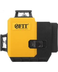 Купить Уровень лазерный самоуспокаивающийся аккумуляторный FIT Li-Ion, мультипризменный 3х360, зеленый луч, диапазон 20 м, кейс 18670  в E-mobi