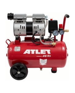 Купить Поршневой безмасляный компрессор ATLET (24 л, 8 бар, 40 л/мин) SC-OF24L в E-mobi