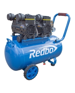 Купить Компрессор безмасляный Redbo 2.4кВт, 210л/мин, 50л, 4 цилиндра, ACN-50/2400-2 39774  в E-mobi