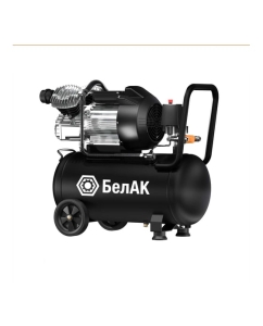 Купить Компрессор воздушный БелАК 460 л/мин (50л - бак; 2,2 кВт; 8 Бар; двухпоршневой; прямой привод) БАК.99287 в E-mobi