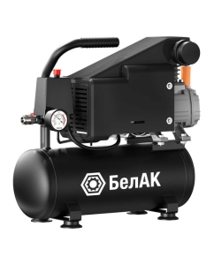 Купить Компрессор воздушный БелАК 220 л/мин (10л - бак; 1,1 кВт; 8 Бар; прямой привод) БАК.99293 в E-mobi