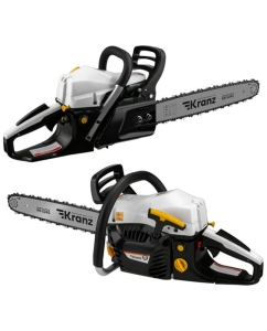 Купить Пила цепная бензиновая KRANZ KR-5245, шина 45см, 3,5 л.с, шаг 0,325, 72 звена KR-16-1182  в E-mobi