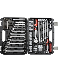 Купить Набор инструментов YATO 1/4'' и 1/2'', 77пр YT-38781 в E-mobi