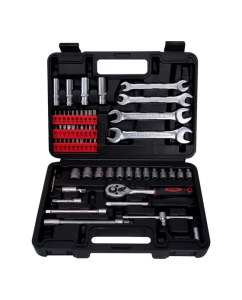 Купить Набор ручного инструмента Nord Stern Basic  62 предмета 24 зубца CR-V NS-HTB0062EL в E-mobi