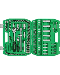 Купить Набор инструментов INTERTOOL 1/2" &amp; 1/4" 108ед., Cr-V ET-6108SP  в E-mobi