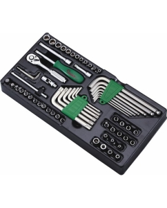 Купить Набор насадок, головок, шестигранников Hans ложемент 62шт TT-22 в E-mobi