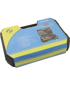 Купить Набор 56 предм. CNIC JS-BT56 торцевые головки 1/2, ключи, отвертки, вставки CrV в кейсе 76383  в E-mobi